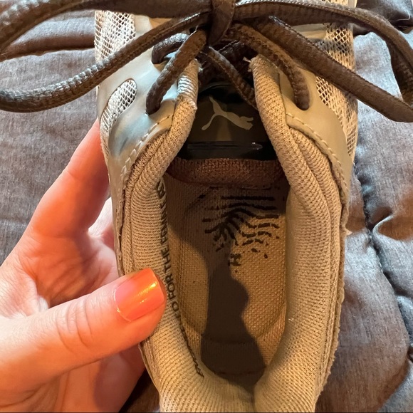Puma Women’s Sneakers Gray Size 6.5 Tennis Shoes Athletic Running Casual - Picture 7 of 10